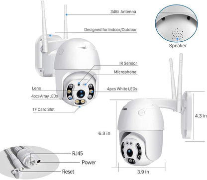 CAMARA DE SEGURIDAD 3MP HD