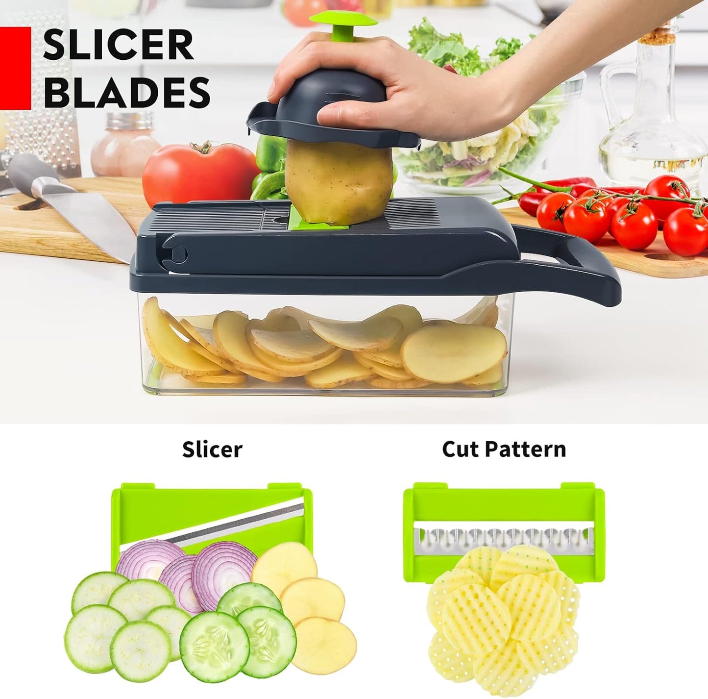 VEGGIE SLICER PICADOR DE VERDURAS